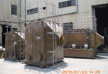 龍潭淨水廠洗滌塔