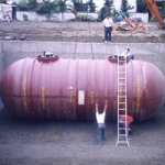 地下儲油槽製裝工程